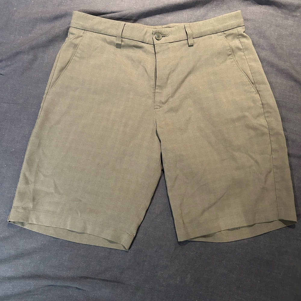 Grey Golf Shorts